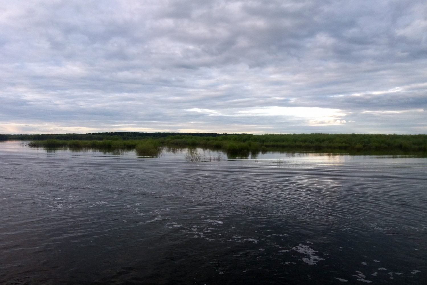 Река Вычегда в Айкино