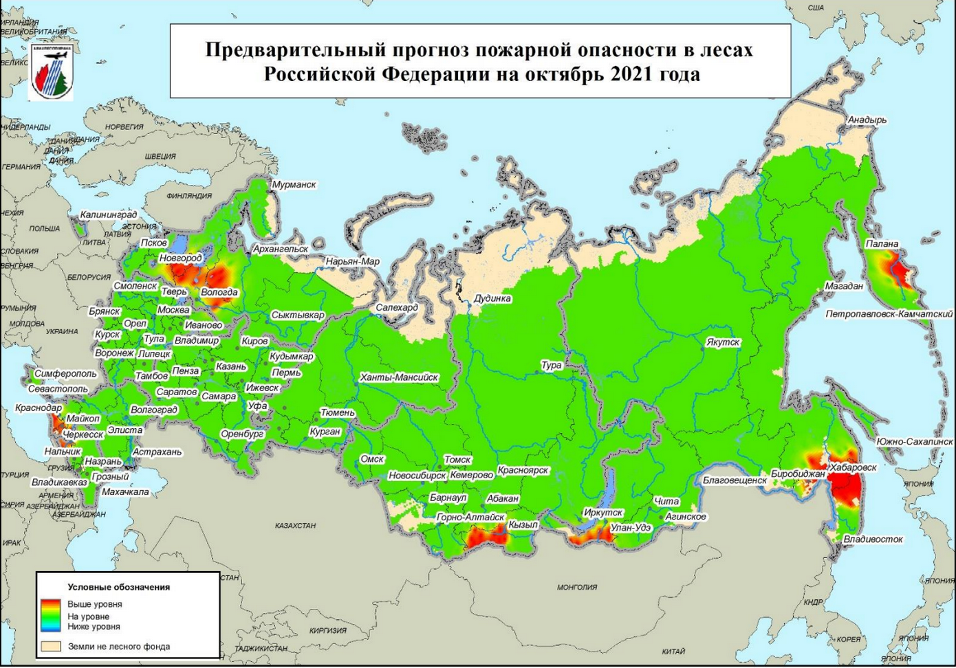 Карта горимости лесов беларусь