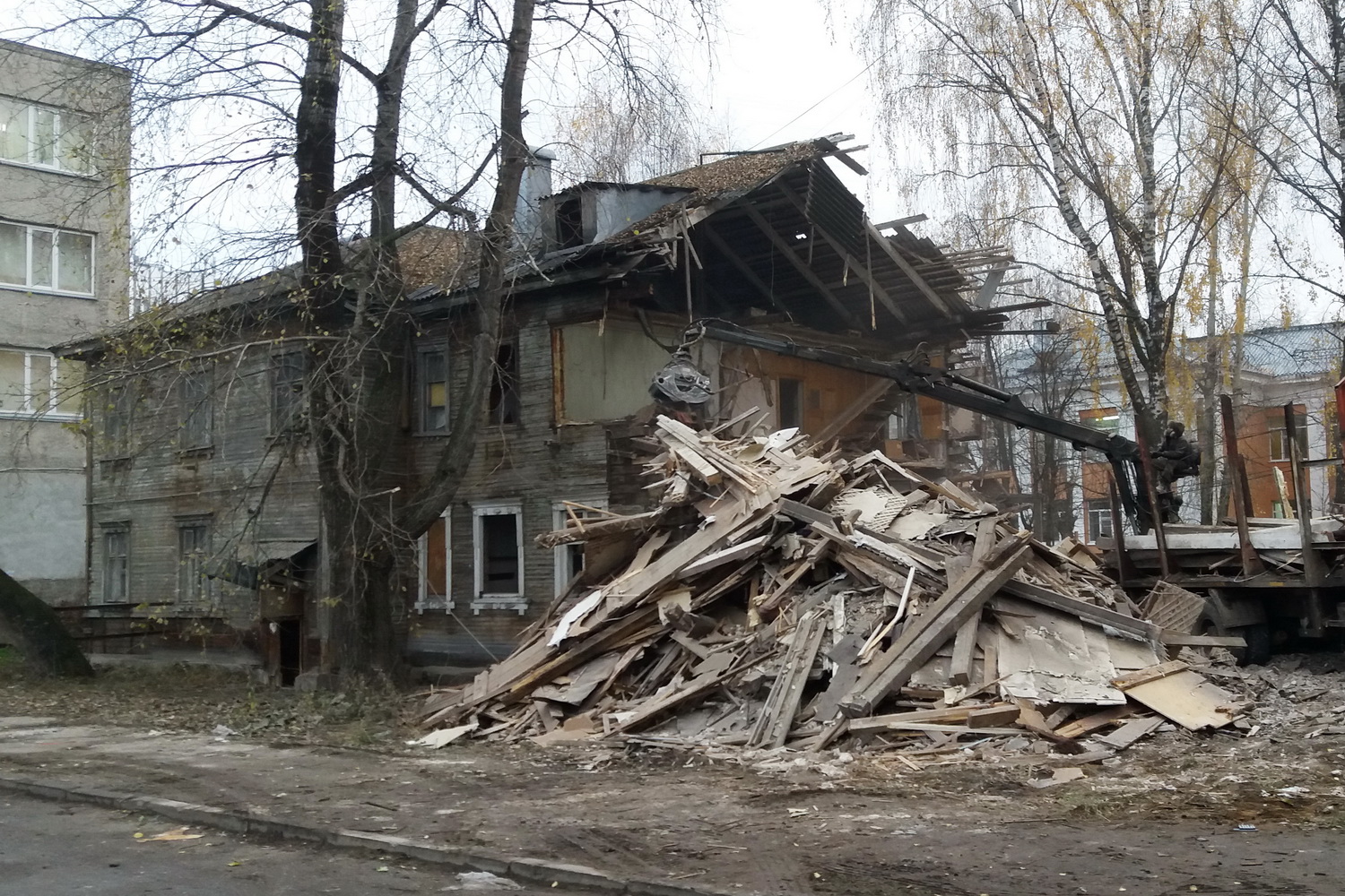 Девять многоквартирных домов снесли в Сыктывкаре — КомиОнлайн