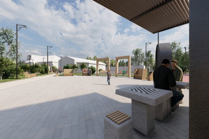 будущий парк в Сосногорске